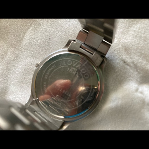 Movado Black Dial Watch - Picture 3 of 6